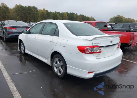 2012 Toyota Corolla S from USA, damaged, VIN 2T1BU4EE5CC792374